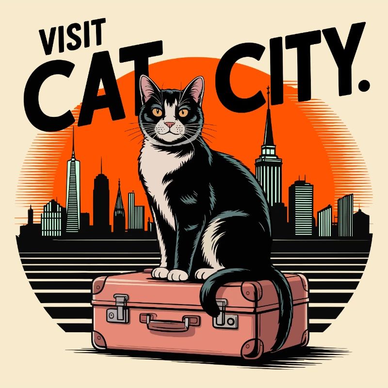 Le chat en ville