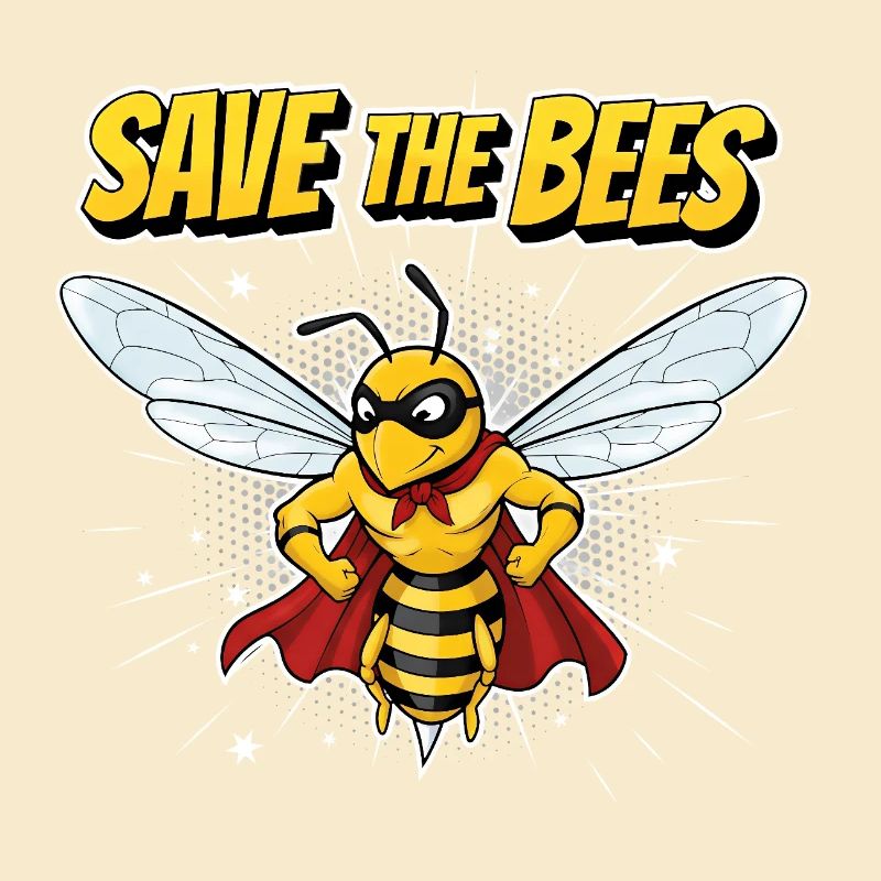 Devise du héros de l’abeille comique