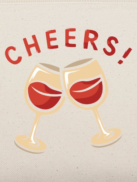 Cheers! Zwei Weingläser