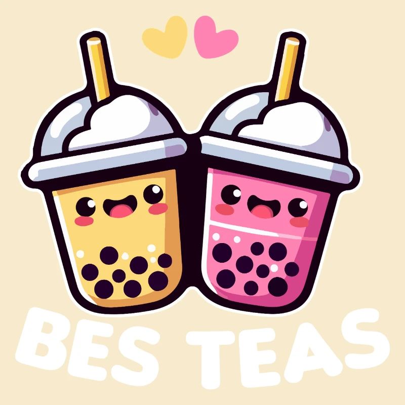 Duos Bubble Tea Adorables