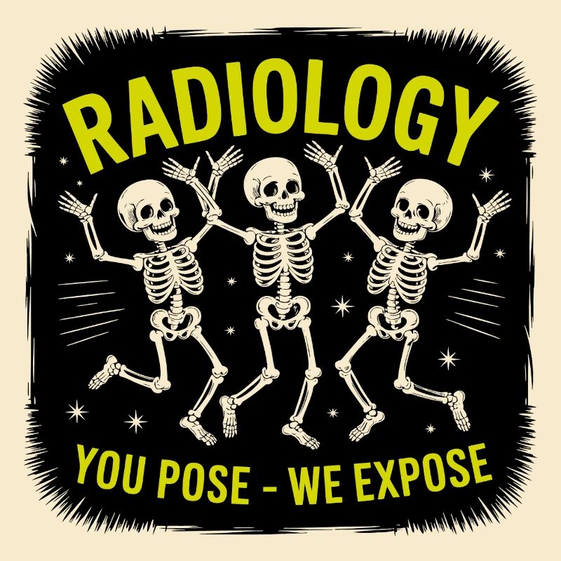 Radiology Posing Skeletons "You Pose - We Expose"