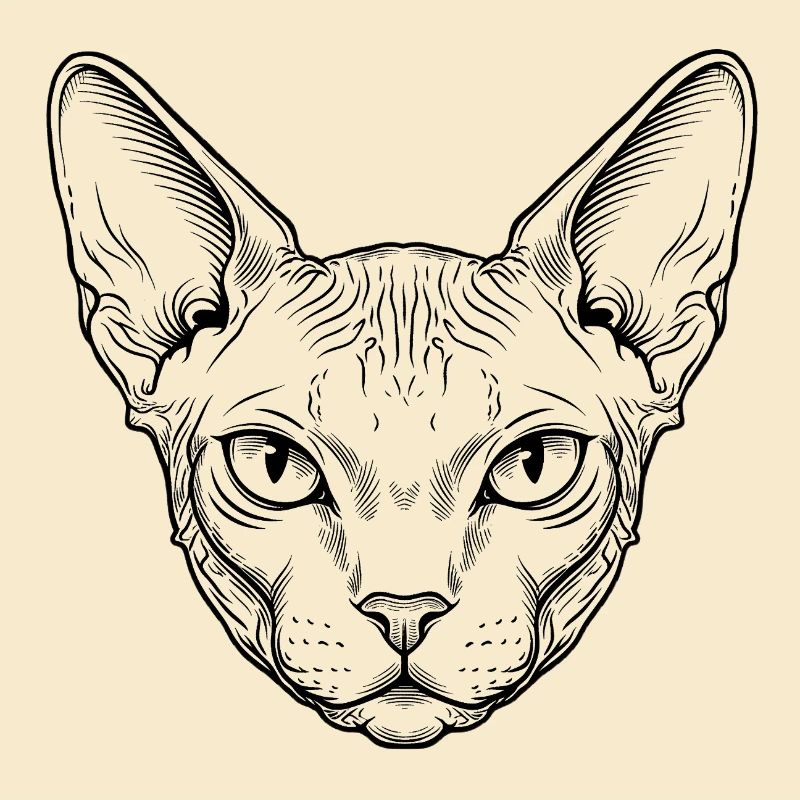 Sphynx Katze