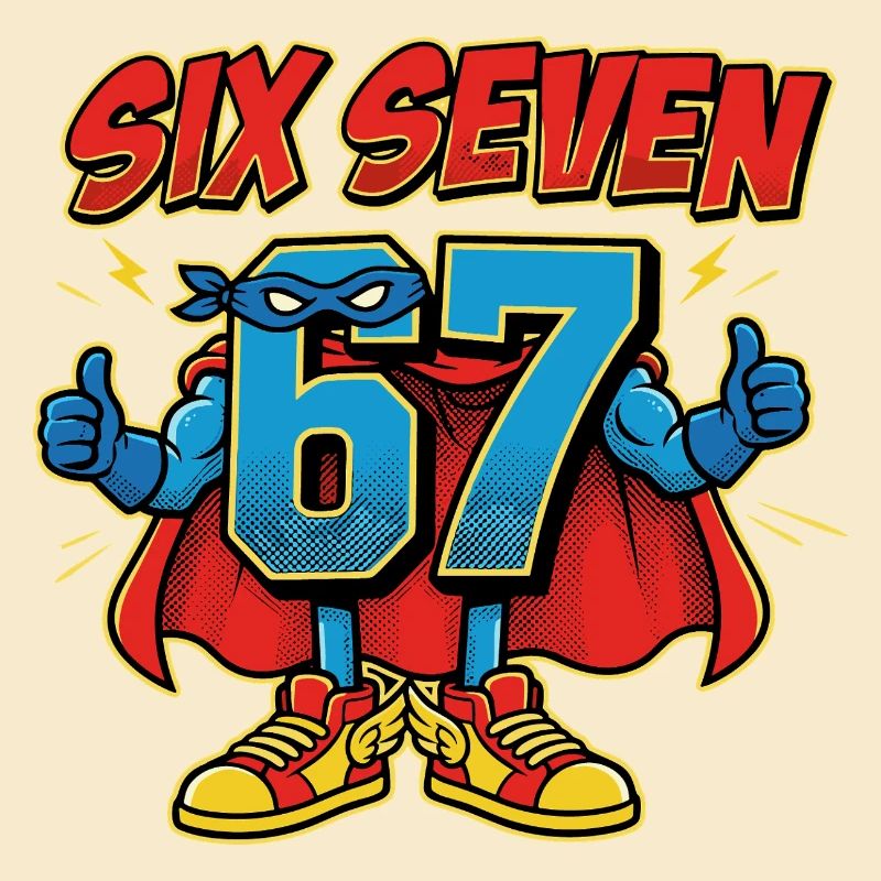 6-7 Meme 67 – Sechs Sieben Schulwitz