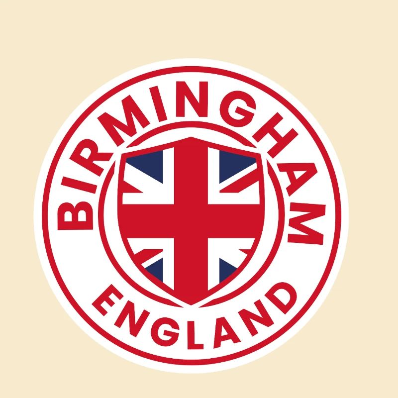 Emblème de Birmingham, Angleterre,