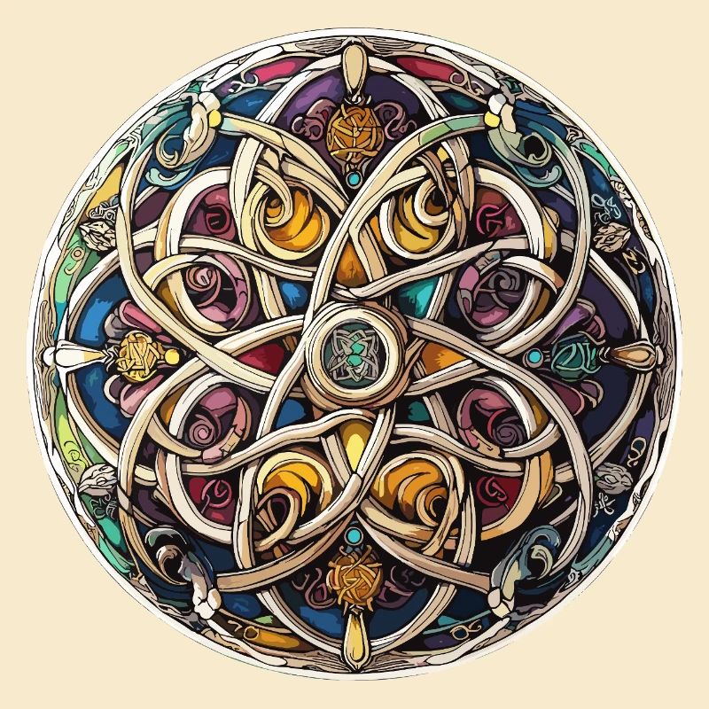 Celtic Knot Kaleidoscope