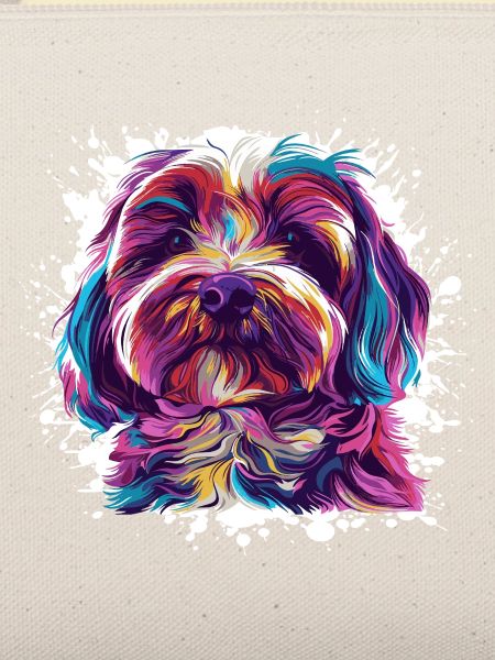  Hunde-Porträt: Aquarell-Splash