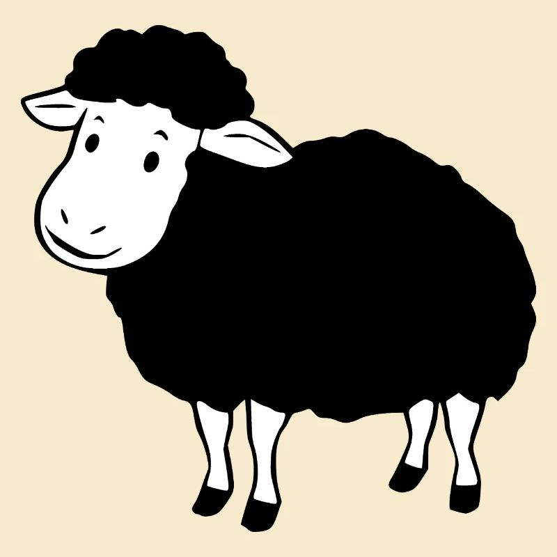 schwarzes Schaf
