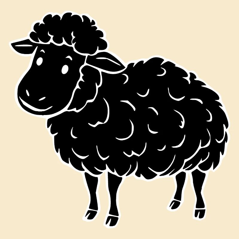 schwarzes Schaf