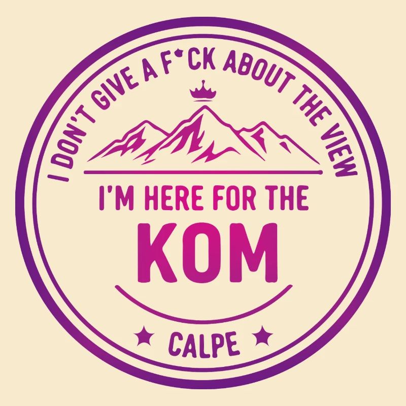 KOM Mountain Stamp Calpe