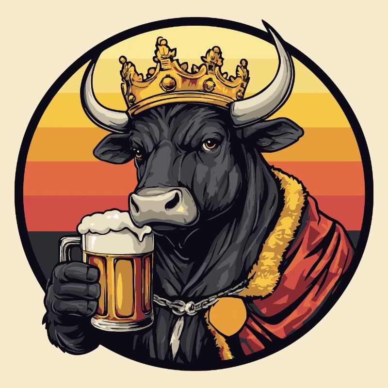 Stier Bier Lustig