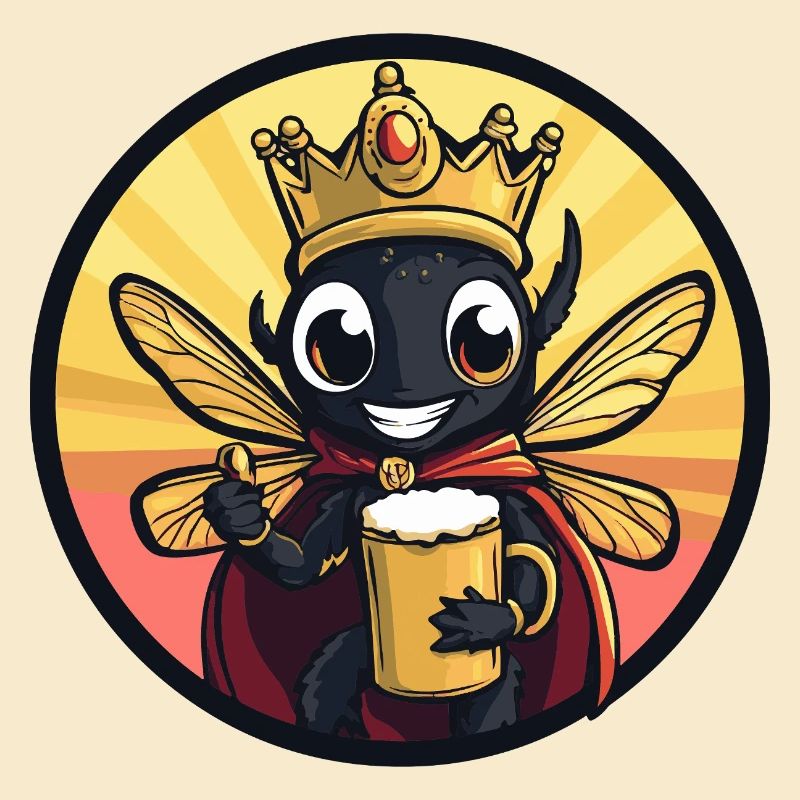 Libelle Bier Lustig