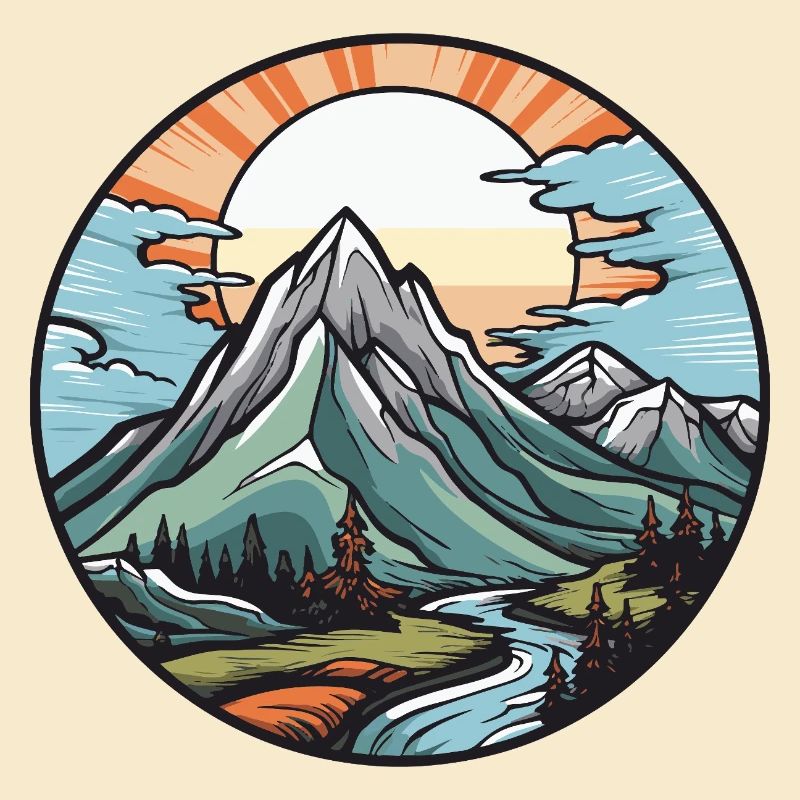 Berge Landschaft