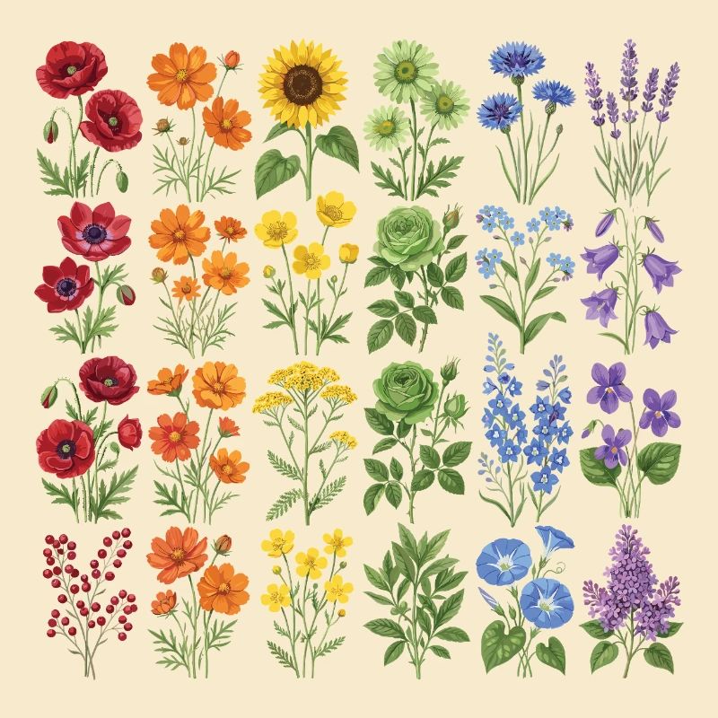LGBTQ-Pride-Monat – Regenbogenblumen