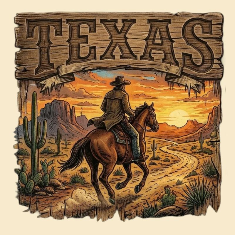 Texan Sunset Rider