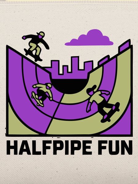 Halfpipe Skatepark Logo