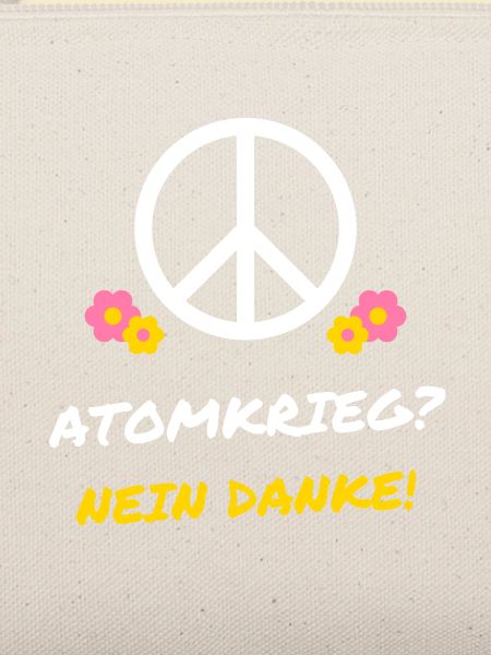 Atomkrieg? Nein danke! – Peace Zeichen