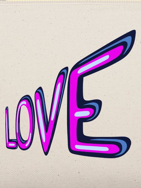 Liebe Neon-Schriftzug