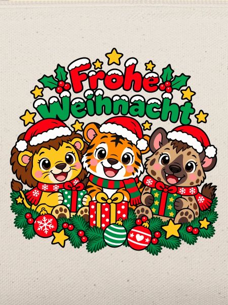 Frohe Weihnacht Tiere