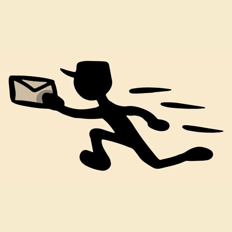 Postman Courier Delivery Express Shipment Post