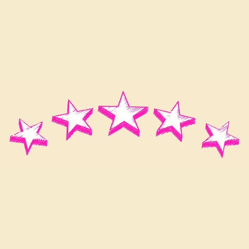 Sterne rosa