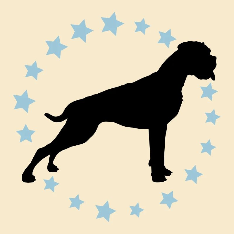 Boxer Sternenkreis 2 farb