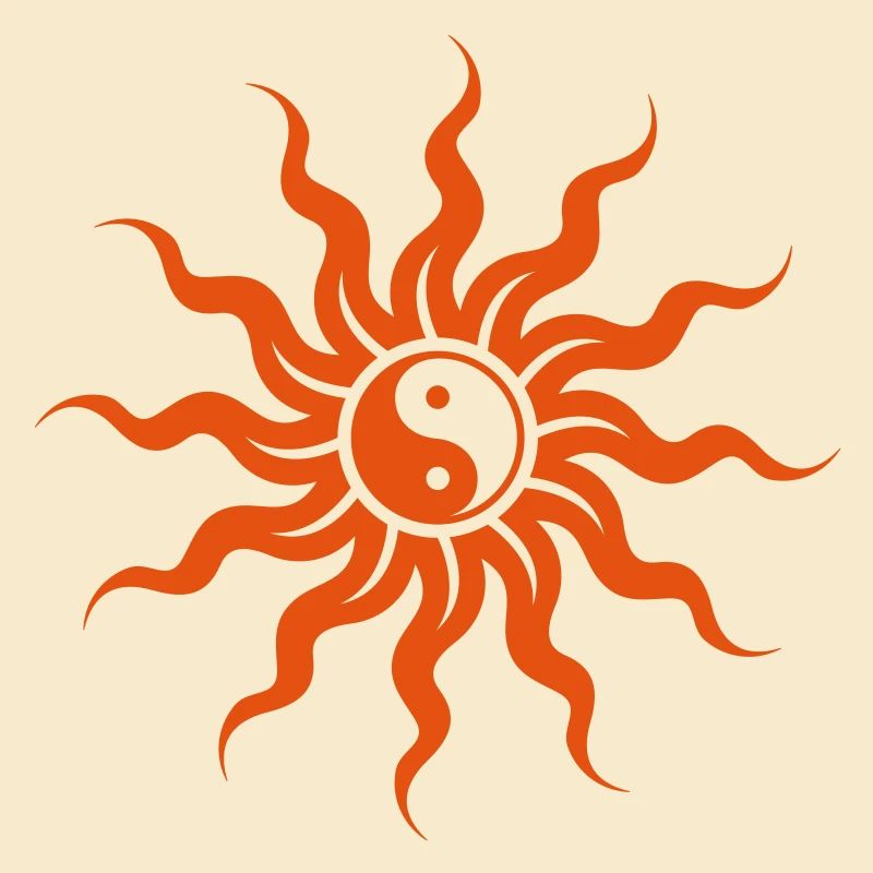 Yin Yang Sonne