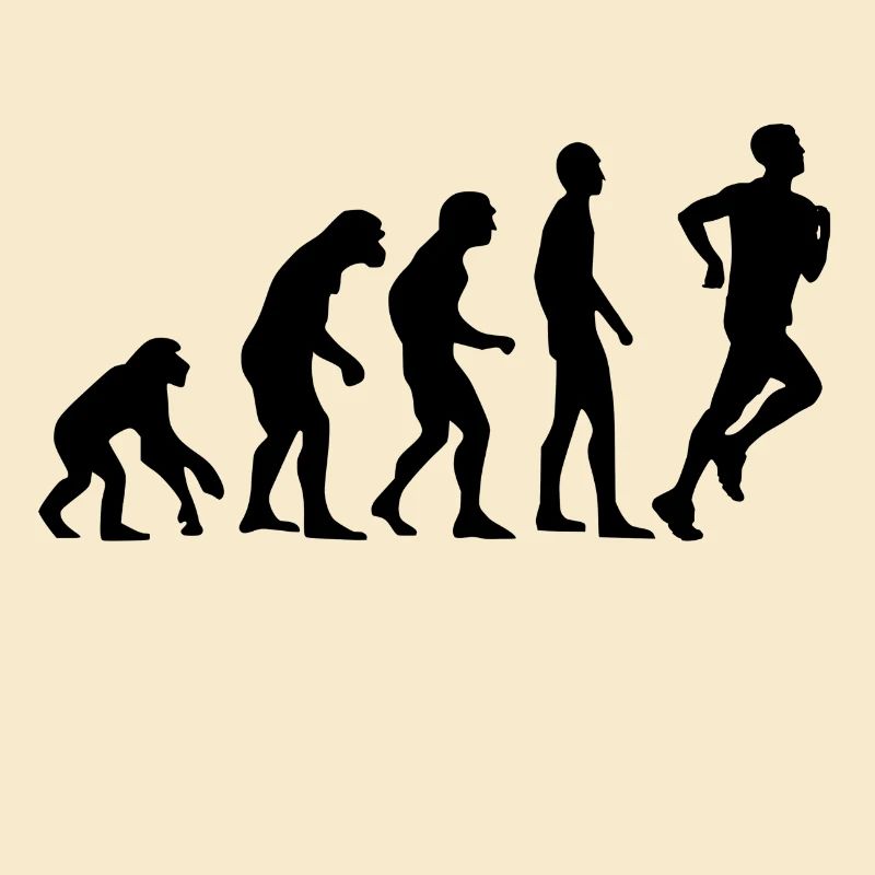 Human Evolution jogging