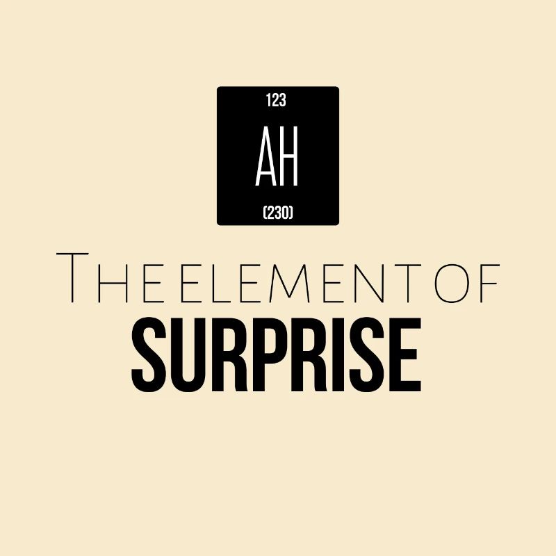 L'élément de surprise
