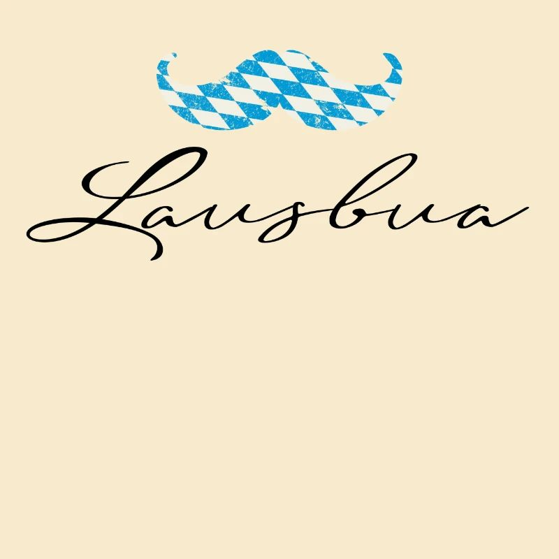 lausbua mit bayrischen bart