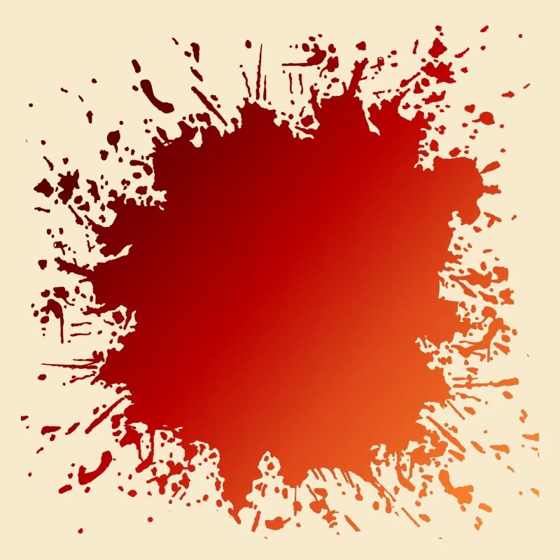 Splash Farbverlauf Rot Orange