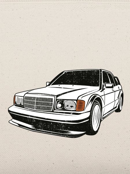 W201 190E Silhouette