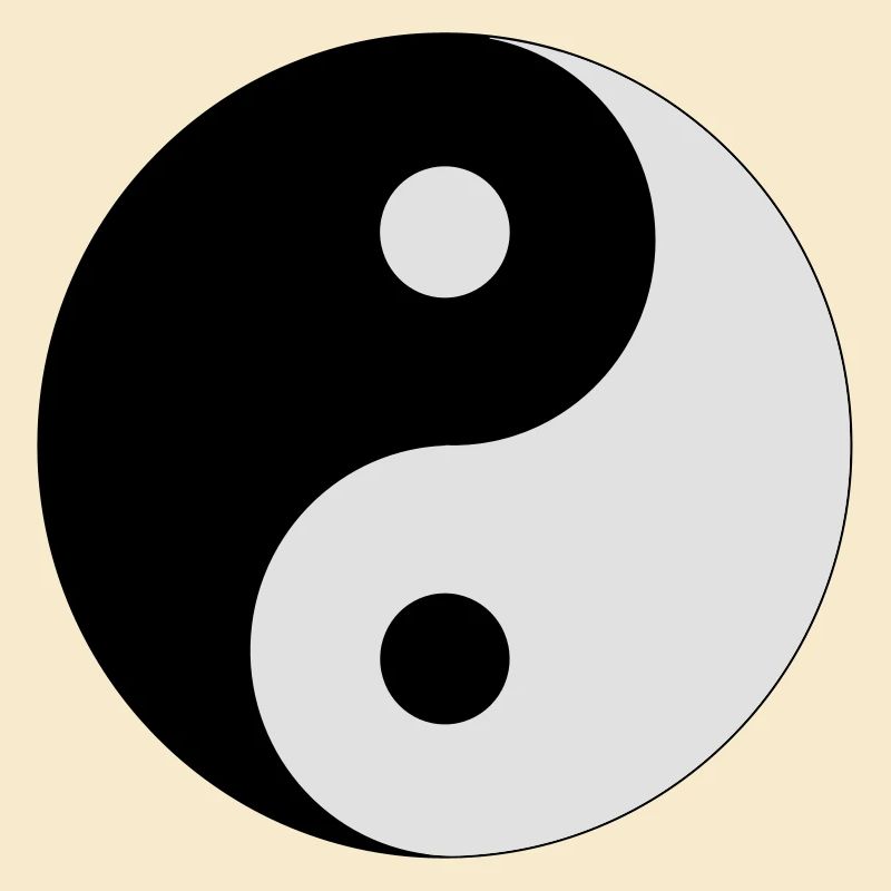 Yin and Yang (colors customizable!)