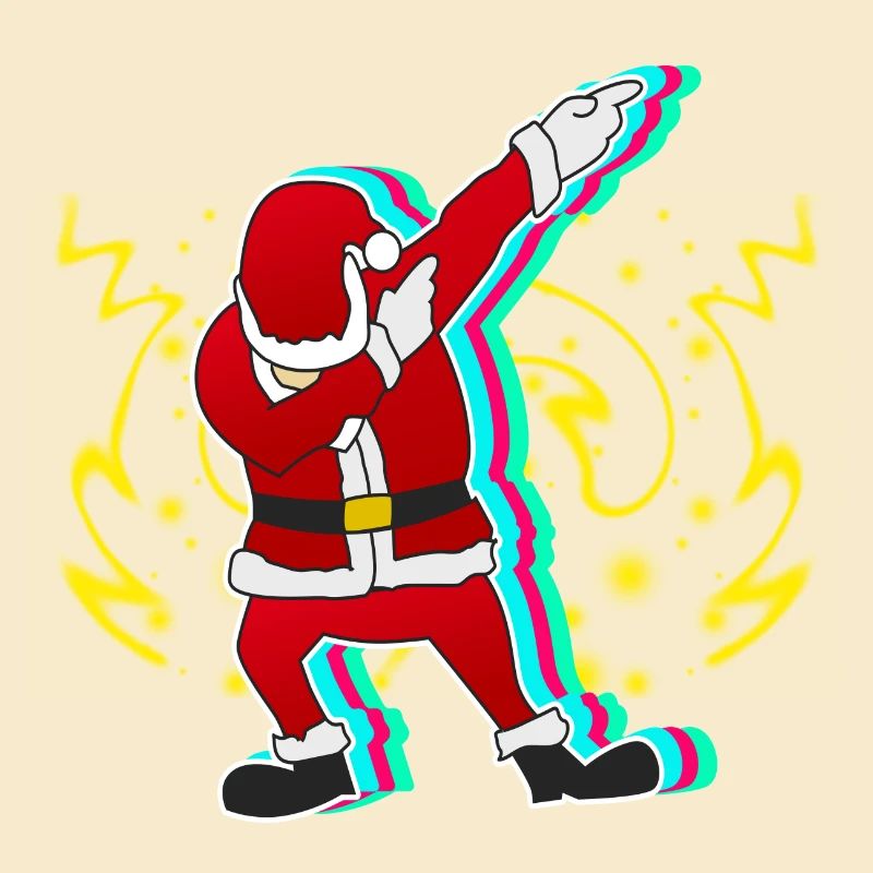 Dab Père Noël cadeau de Noël Dabb