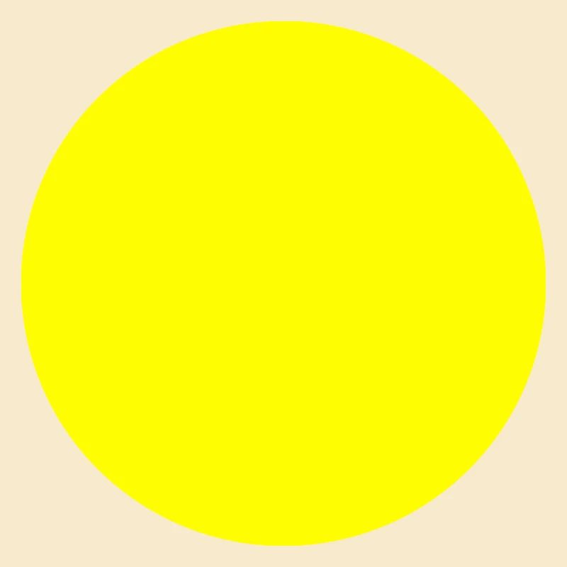 Kreis gelb