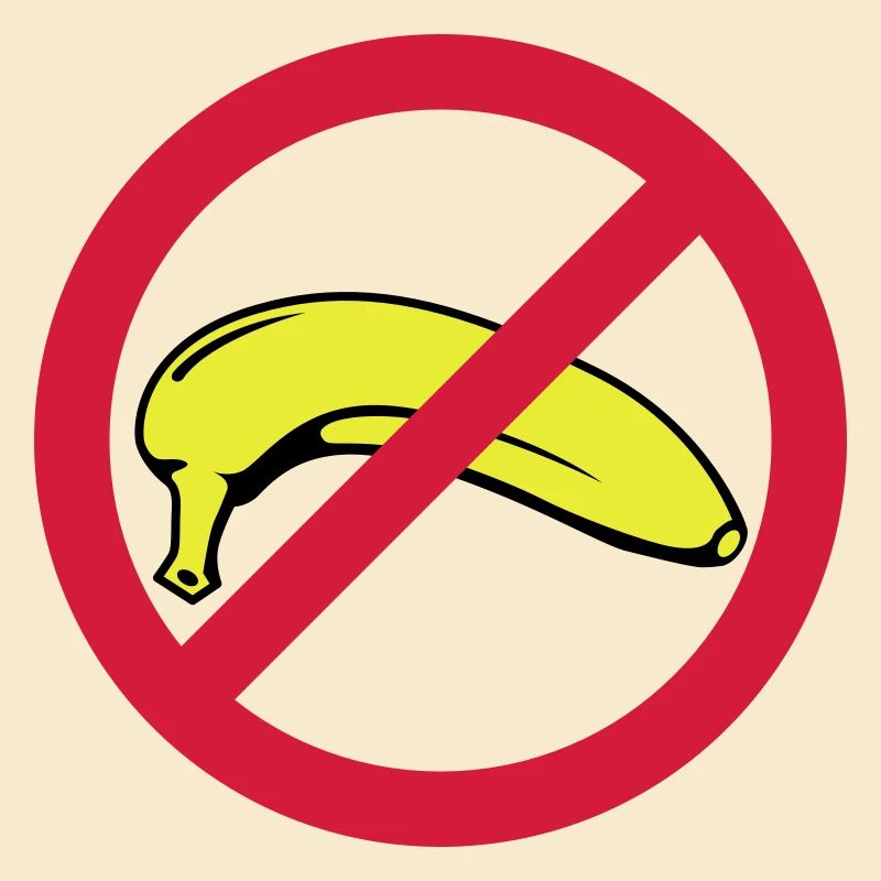 Banane verboten