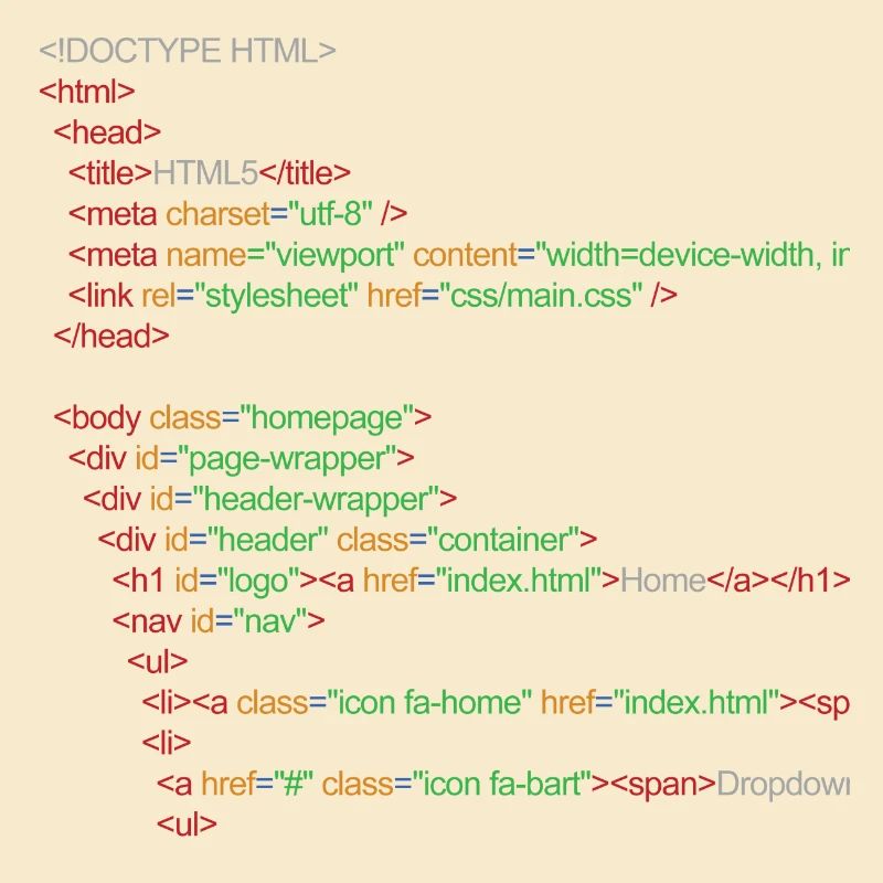 Code HTML5
