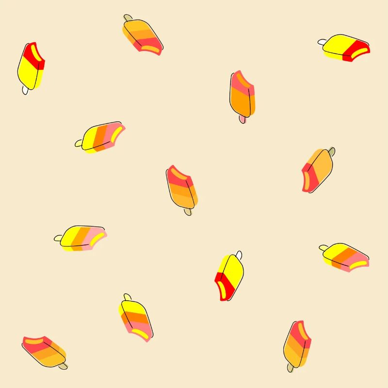 Eis am Stiel in viele Farben als Geschenk Idee