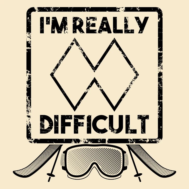 Complicated People Difficult Ski Snowboard