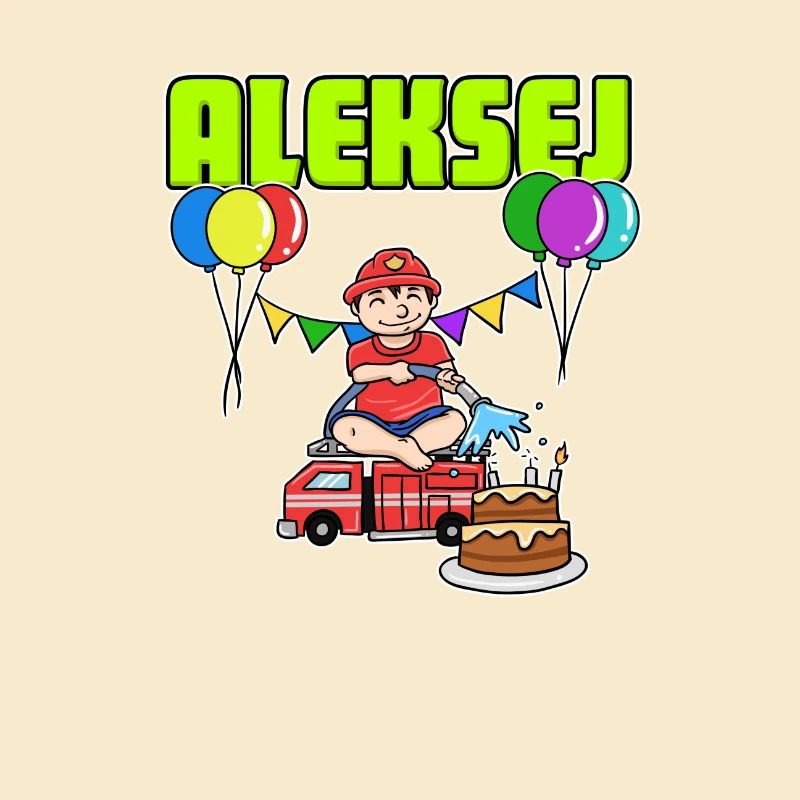 Feuerwehr Aleksej Geschenk