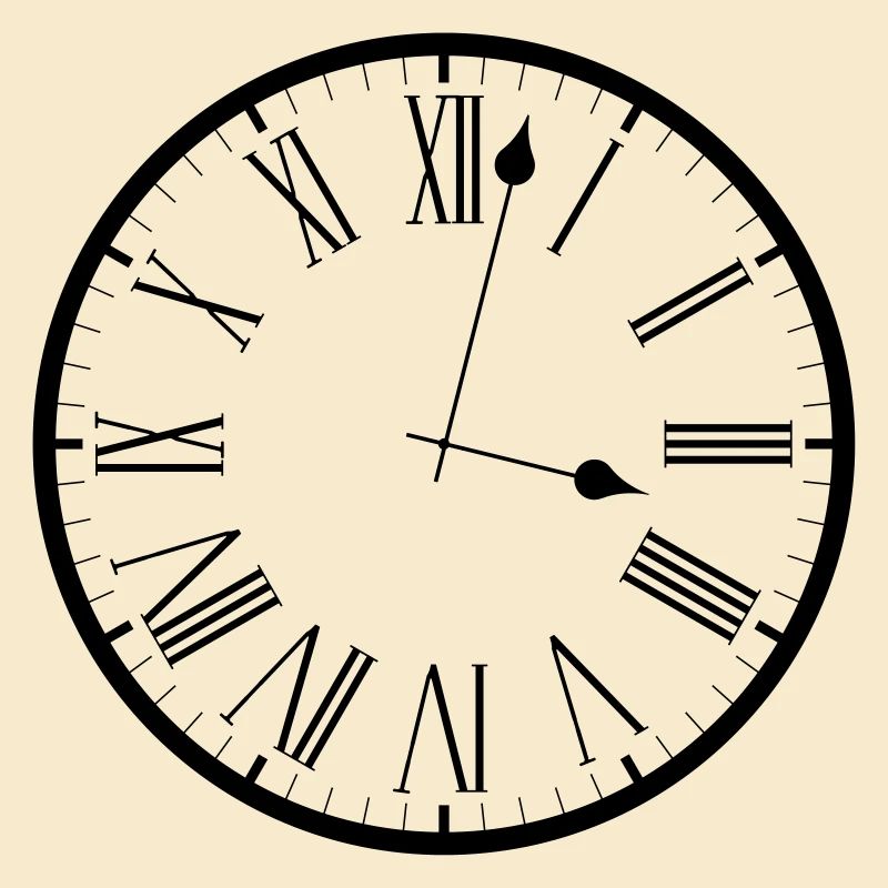 clock Uhr analog