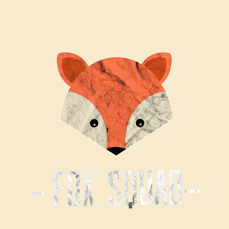 Fox Squad Logo Vixen Woodlanders Gift Idea