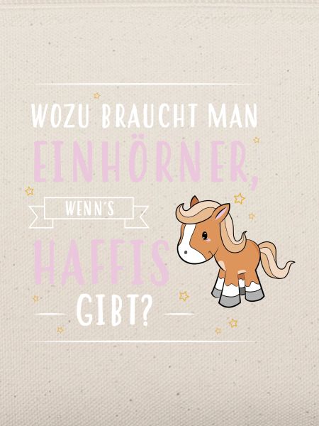 Wozu Einhörner Haflinger