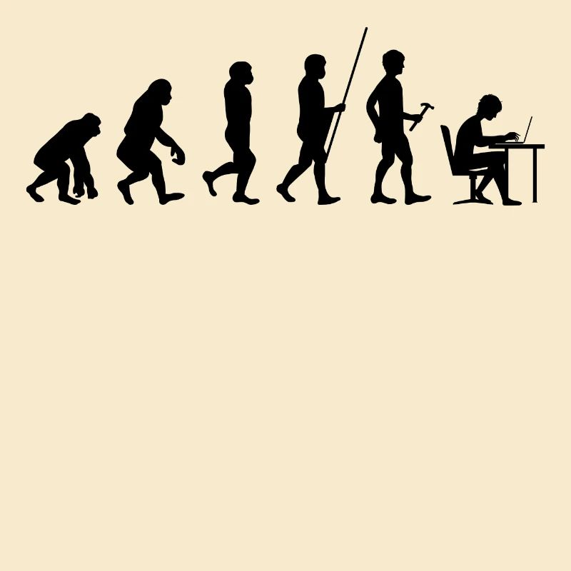 Evolution pour cadeau T-shirt ITler
