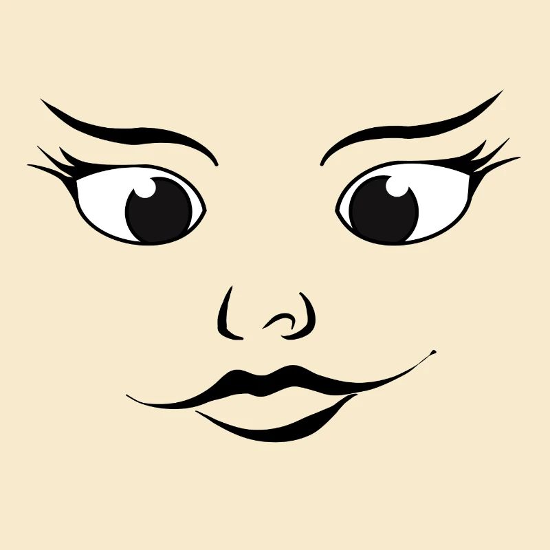 Hübsches Gesicht