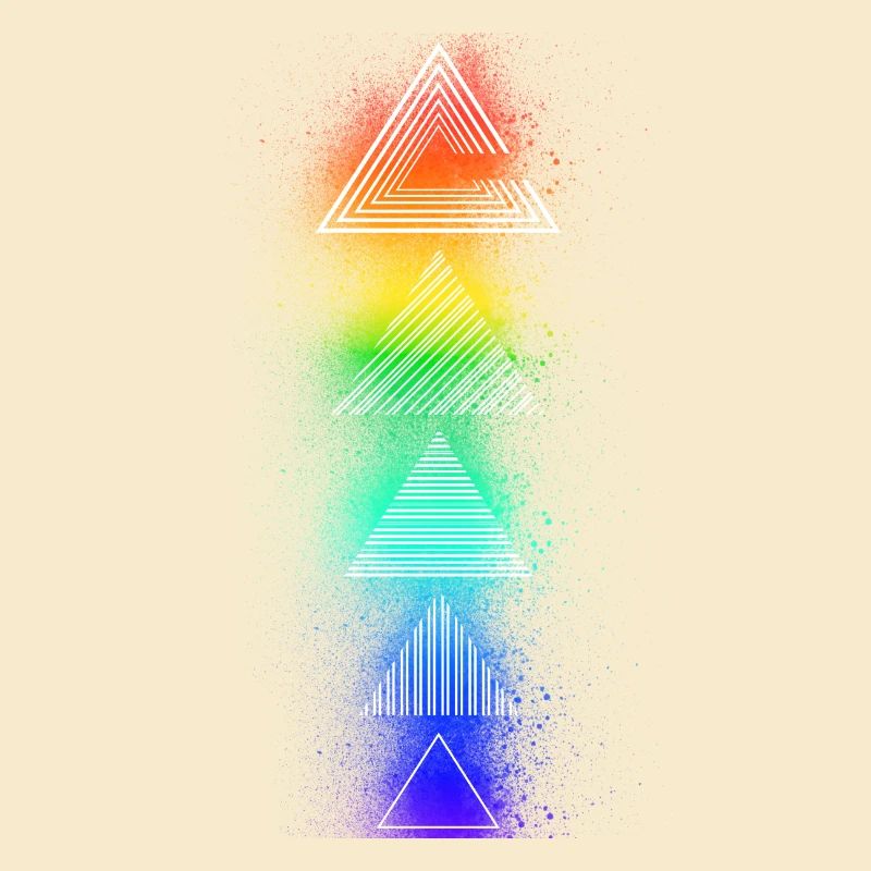 Neon Dreick Bunt