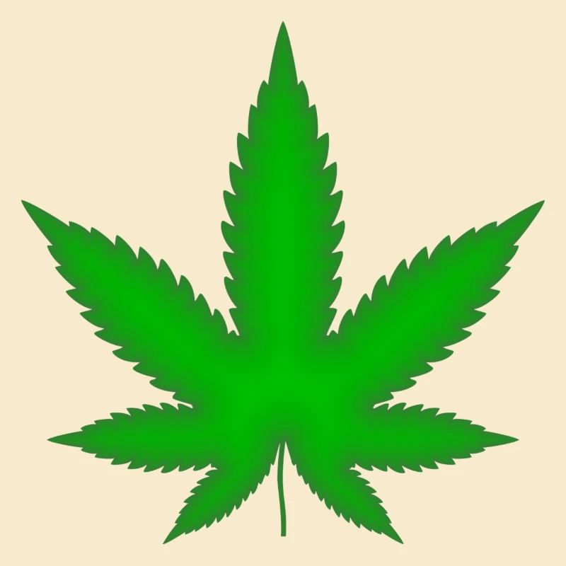 Marijuana leaf