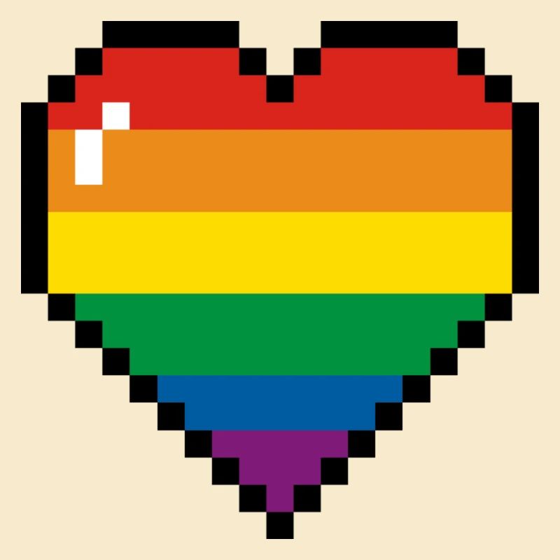 Regenbogenherz