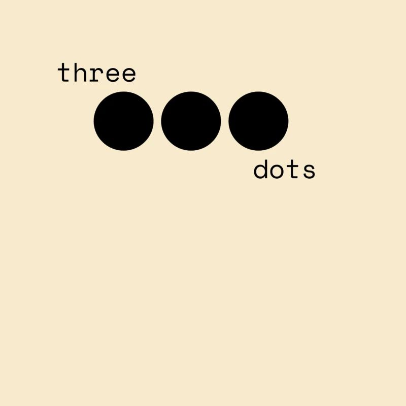 Three dots
