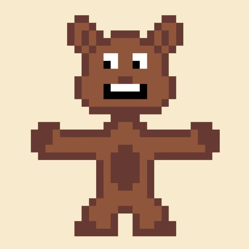 Bär (Pixelart)