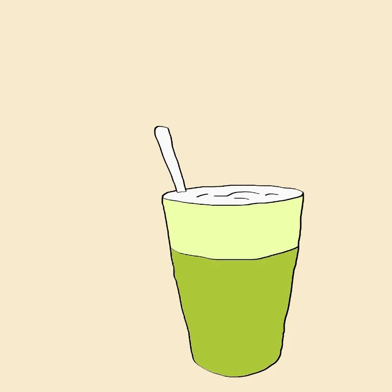 Matcha vegan Geschenk Geburtstag Matchalatte